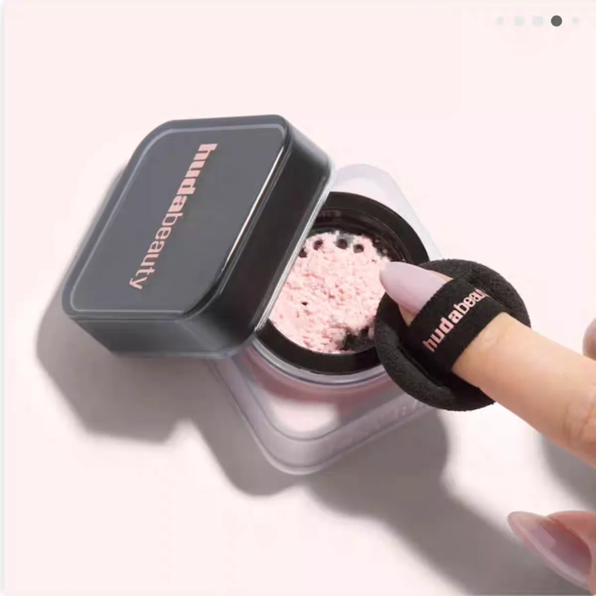 2 pçs huda fácil assar solto & configuração pó de longa duração controle de óleo fosco à prova dwaterproof água brilho pó solto maquiagem cosméticos - Imagem 4