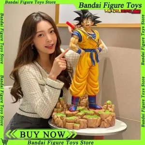 Dragon Ball Dream Super Saiyan Son Goku Somersault Nuvem Coleção Figura de ação Estátua Anime Modelo Ornamentos Brinquedo Presente