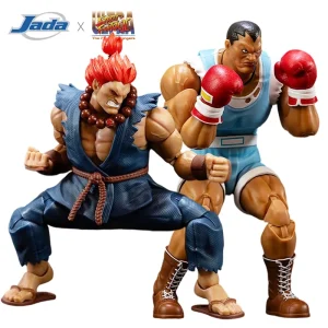JADA Nova Figura de Ação Colecionável Street Fighter: Akuma e Balrog “Boxer” | Edição Limitada ~15-17 cm