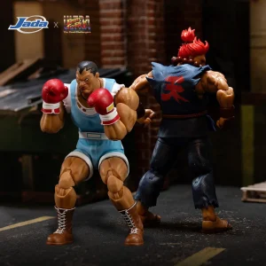 JADA Nova Figura de Ação Colecionável Street Fighter: Akuma e Balrog “Boxer” | Edição Limitada ~15-17 cm