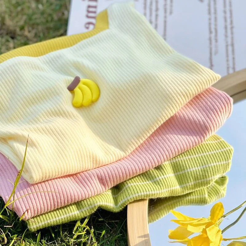Camiseta infantil de manga curta para o verão, camiseta fashion para meninas, roupas confortáveis para crianças, tops com decote quadrado - Imagem 5