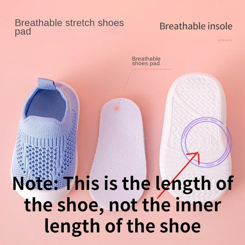 Primavera verão da criança sapatos de malha respirável crianças tênis meninos deslizamento-em tênis meninas macio antiderrapante escola sapatos casuais - Imagem 5